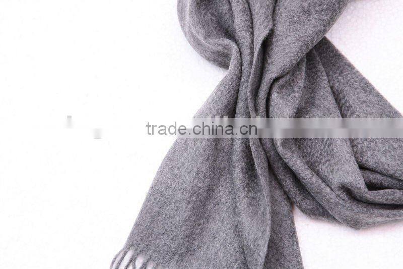 SD02-057 CLASSICAL WOOL PLAIN SCARF