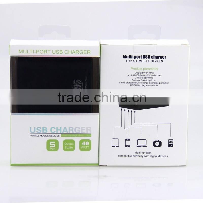 Many models smart dual port charger 4 port usb charger