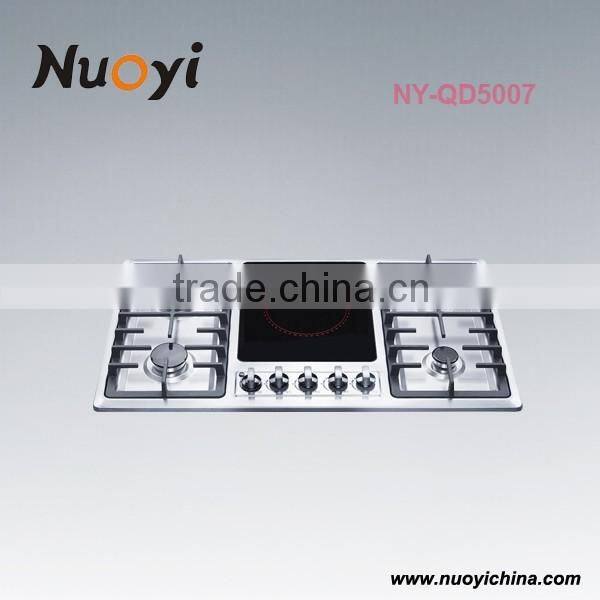 Newest factory sale electric stove cooking hot plate 5 burner gas hob
