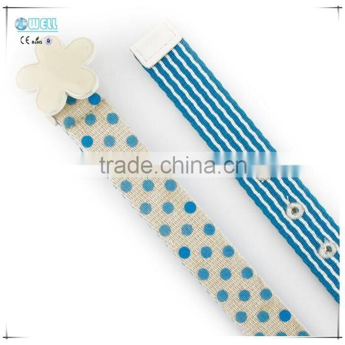 Colorful Pin Buckle Kids Chastity Belt Elastic PU Belt Canvas Belts