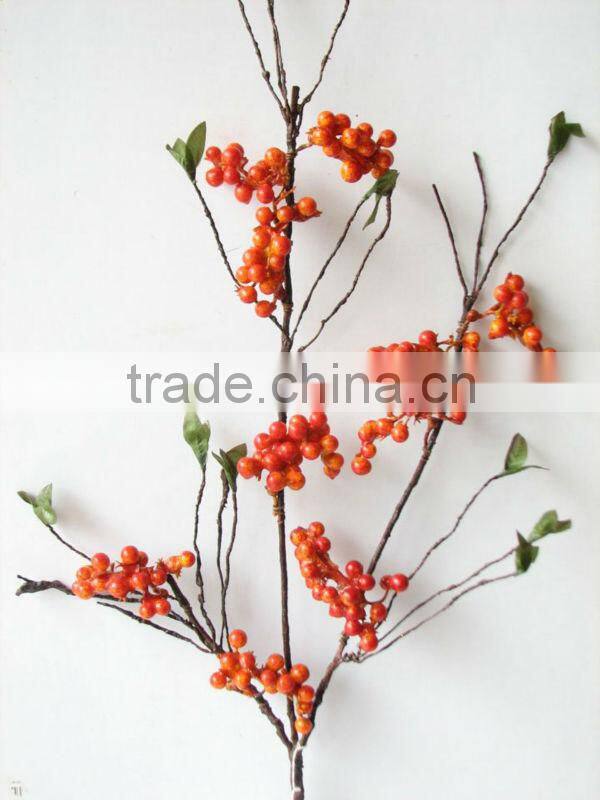 2011 NEW Artificial Flowers Artificial Fruits 32" Artificial Berries Spray