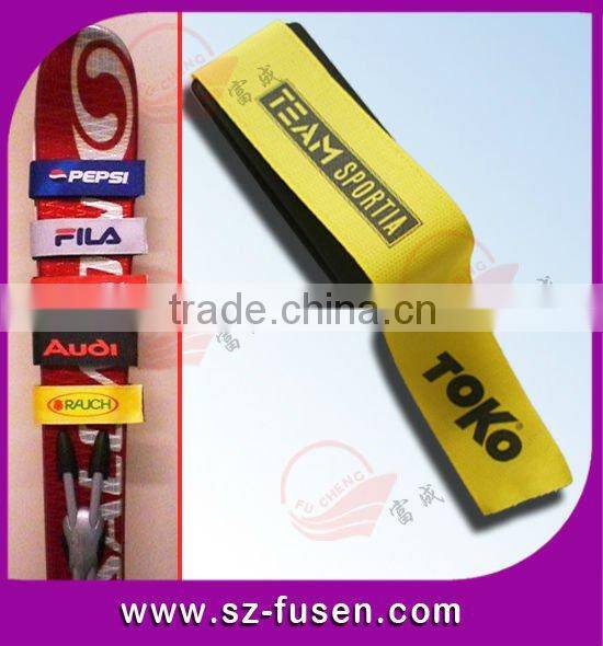 Nylon and Rubber fastener tape ski strap
