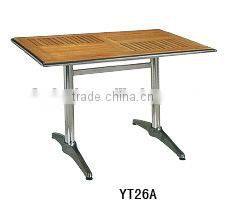 Wholesale 4 person foldable wedding events restaurant dining table YT12A