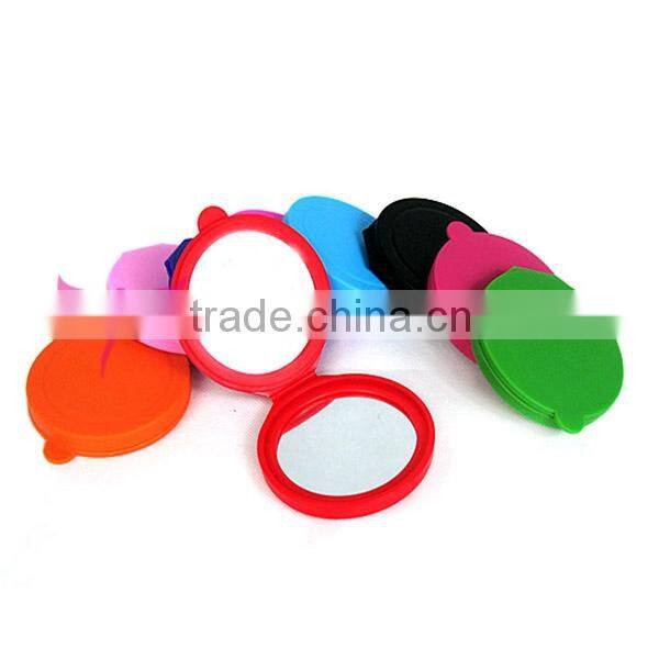 Wholesale Silicone cosmetic looking glass,Silicone makeup looking glass