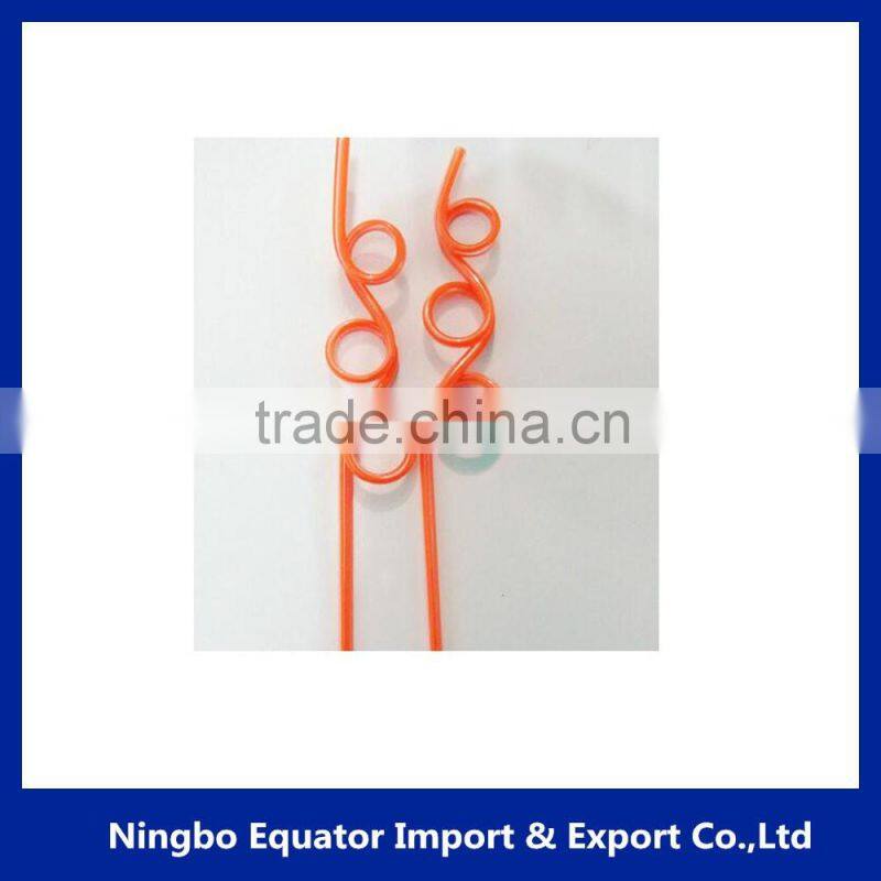 Promotion sales disposable colored plastic straw
