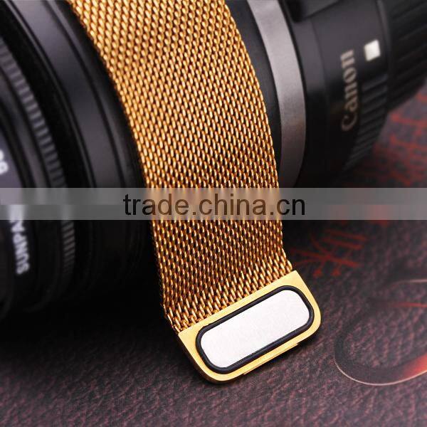 Black sports Magnetic Stainless Steel Smar Watch Band bracelet for men and women