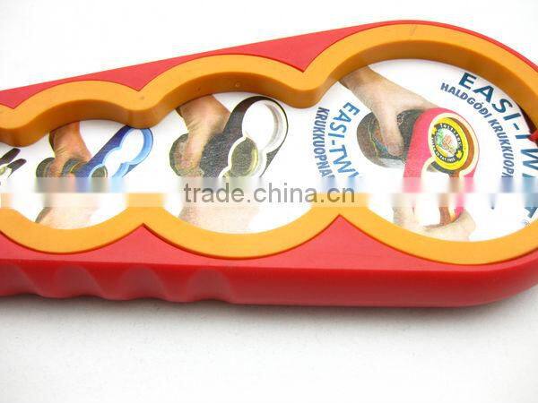 2015 hot sale plastic rubber can opener made in guangdong China,manufacturer of OEM/ODM can opener