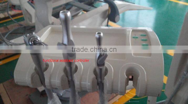 high quality CE ISO portable dental unit with air compressor and woodpecker scaler