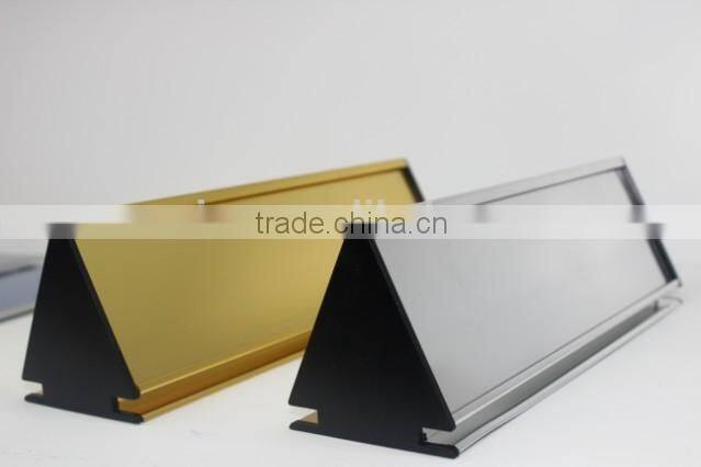 Nameplate Sign holder with pens