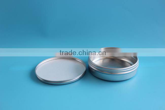 120g aluminum tea tin with screw cap