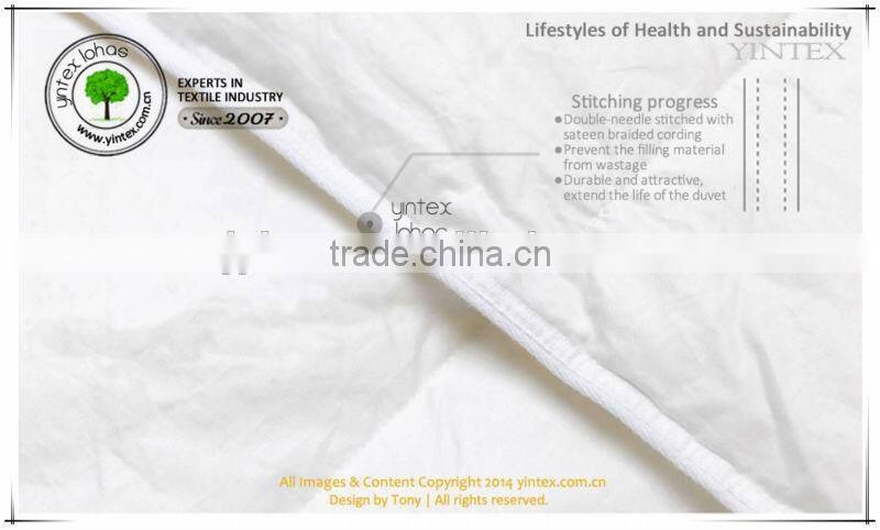 Comfort 1200 Thread Count Goose Down Alternative Comforter Egyptian Cotton 750 Fill Power