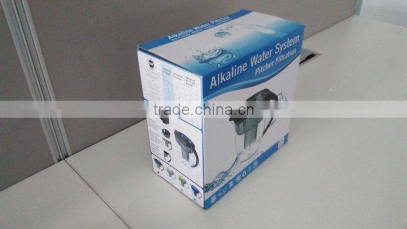 Pitcher of Life Alkaline Water Pitcher Activated Carbon,water pitcher Type and CE,RoHS,FDA Certification 2015 household alkali