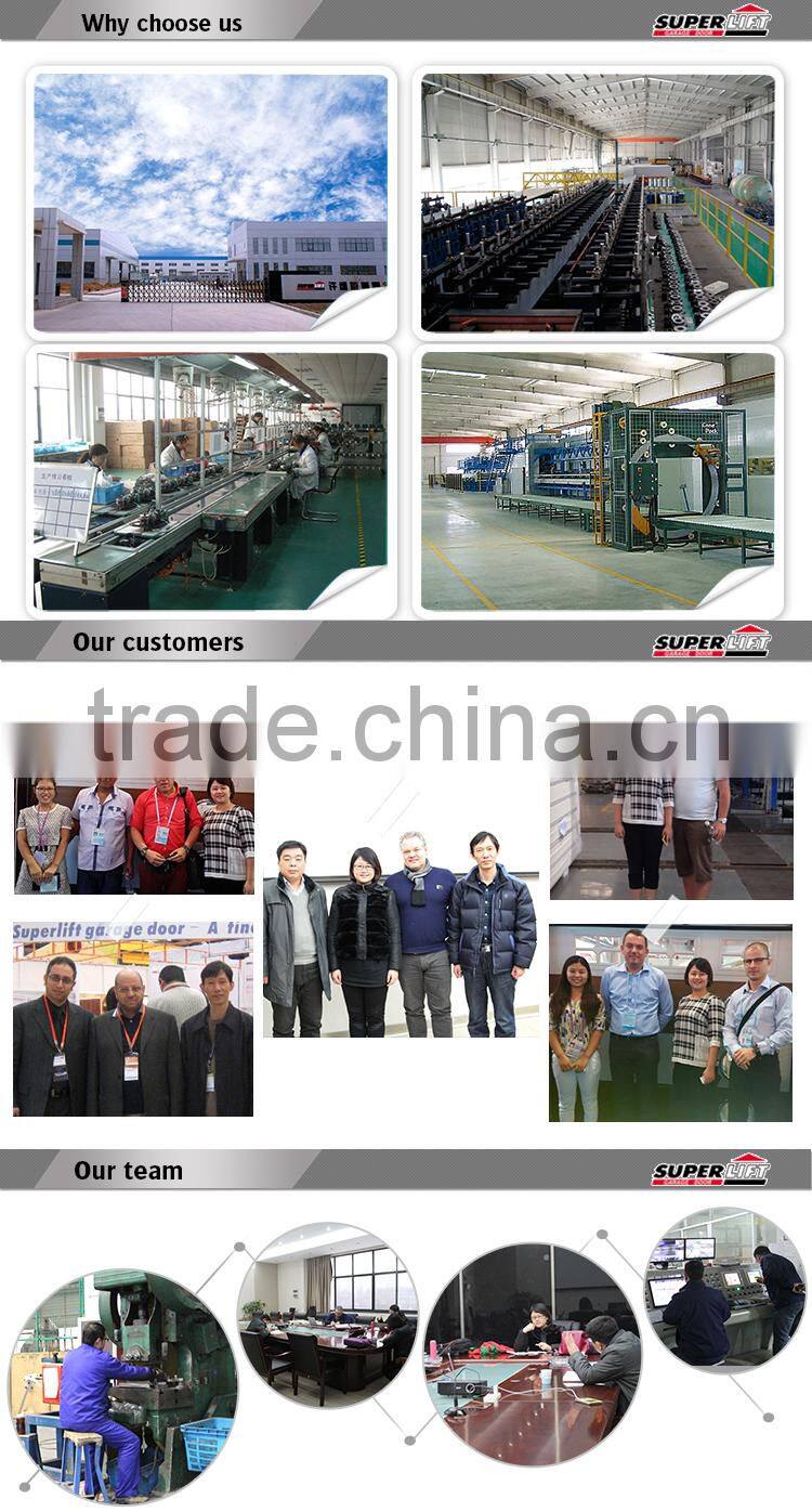 Good Quality panel garage door,automatic garage door panels price