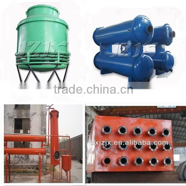 No pollution continuous waste rubber pyrolysis plant