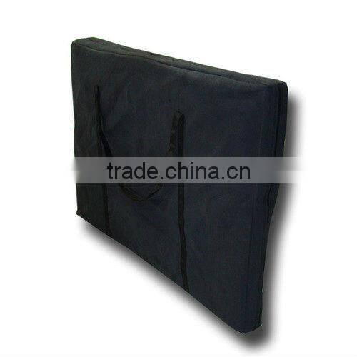 Deluxe Oval Texas Hold'em 10 Player 3 Fold 79 " Inch Poker Table Top w/ Case