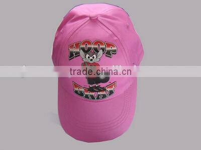 heat transfer printed kids cap