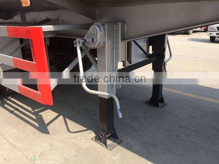 High performance 40cbm stainless steel edible oil tanker semi trailer