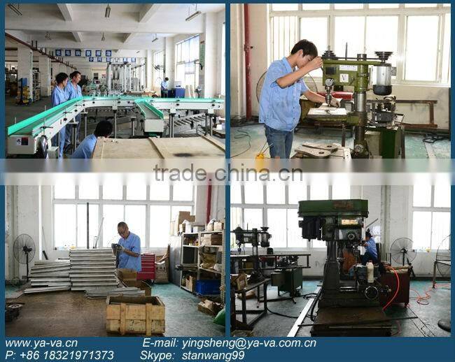 90 degree slat chain conveyor by customized