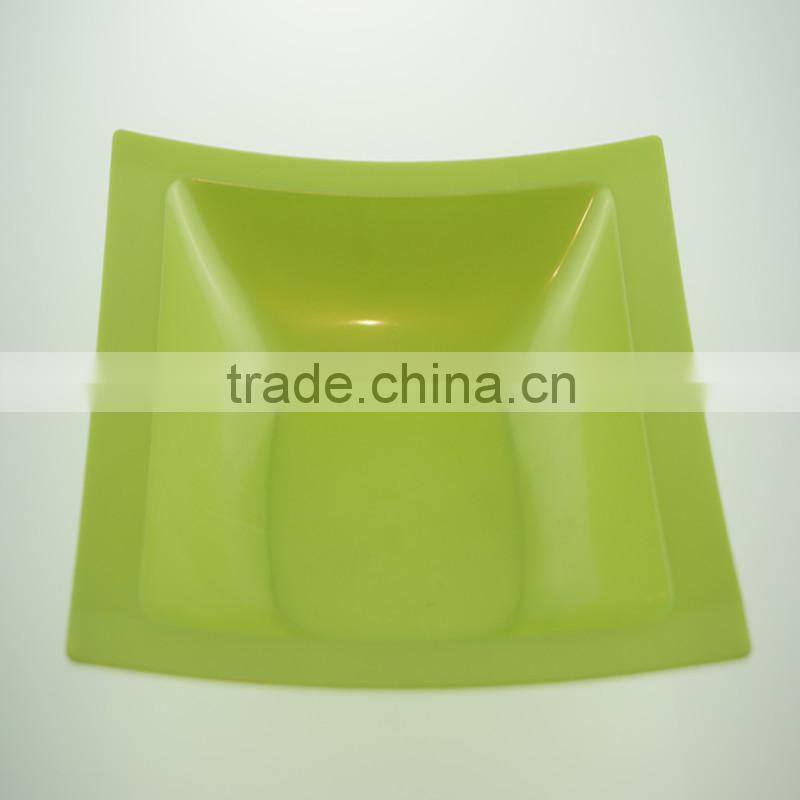 Disposable ps colored salad bowl
