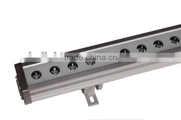 driver inside & easy installation DMX 512 with digital board LED wall washer light