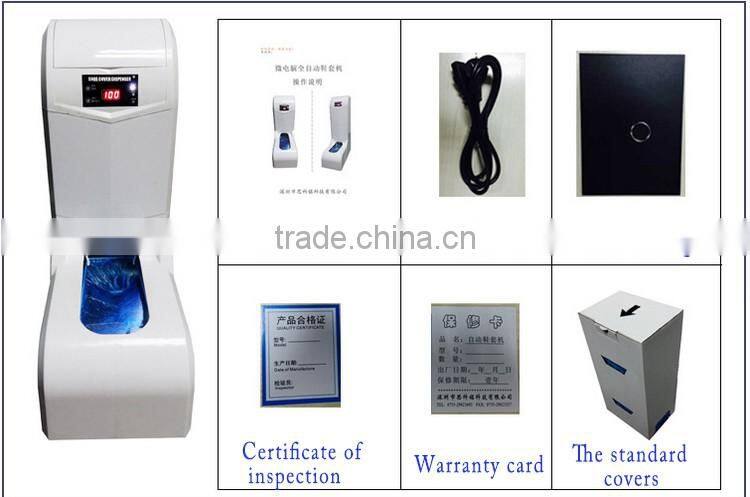 Factory price shoe cover dispenser machine fully automatic