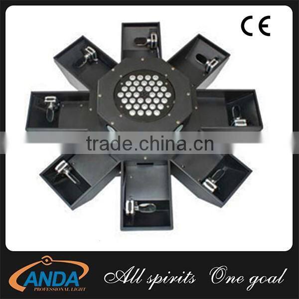 LED Eight 8 Claws Scan DJ Light/800mw Green Laser UFO/Eight Claws LED Laser pointer