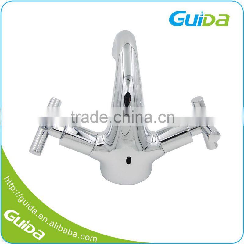 For Bathtub Triple Handle Shower Faucet Taps