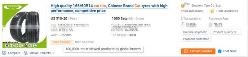 China wholesale auto car parts accessories tires car PCR tyres