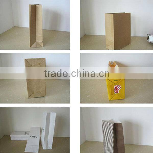 Commputer PLC Control Paper Bag Making Machine Price