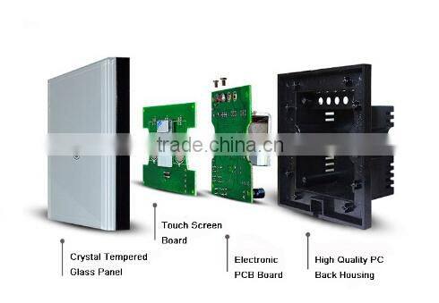 European design electrical light touch switch