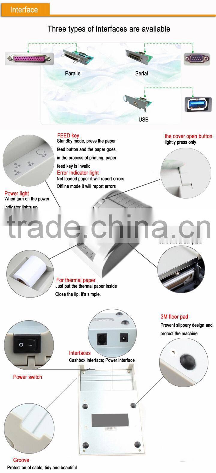 Thermal Receipt Printer / Thermal Label Printer