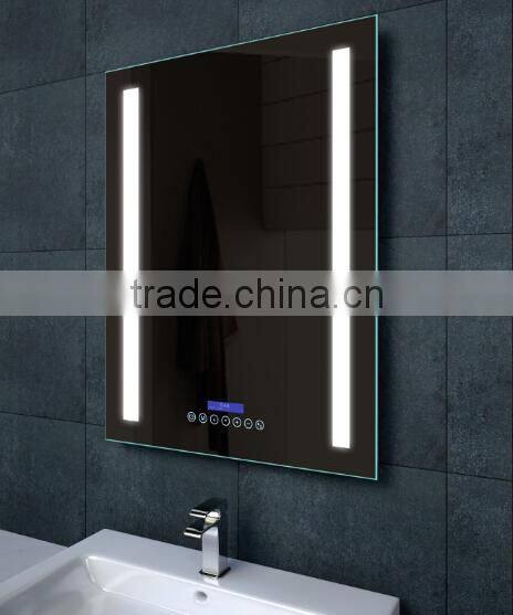 New design five star hotel LED MP3 bluetooth mirror bathroom for distributor