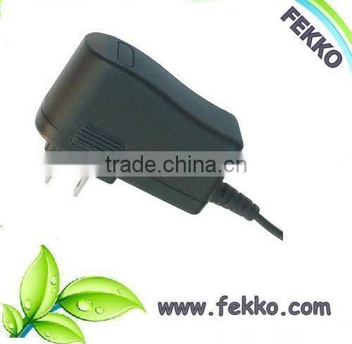 6W 12V AC/DC power supply switching plug adapter