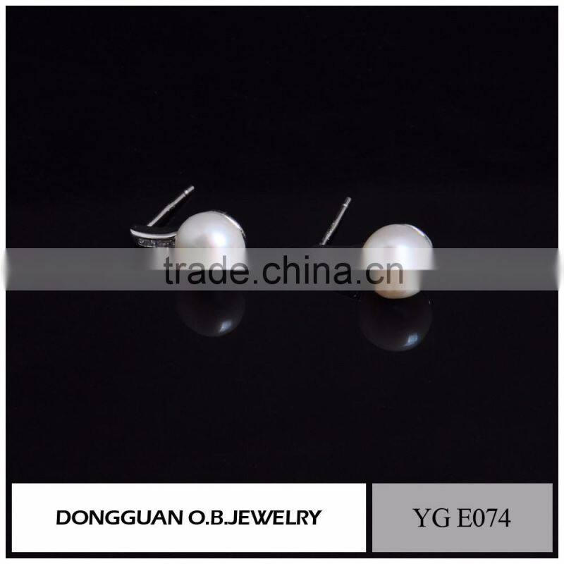 Stylish Top Sale Earrings Stud Pearl Earrings Design With Handmade Jewelry