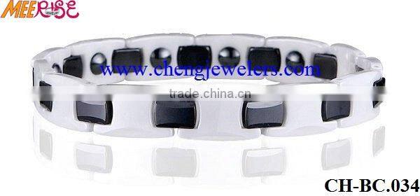 2015 pink and black beaded bracelets,wedding bands,handmade jewellery,pretty ceramic