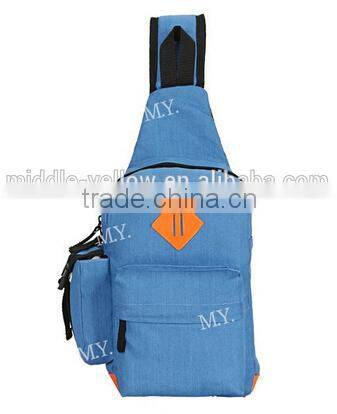 Child school bag,cavans sling bag, fashionable Cotton bag