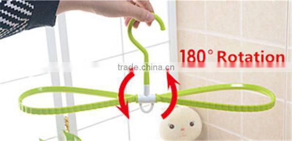 Hot selling Plastic Multifunction rotate Hanger