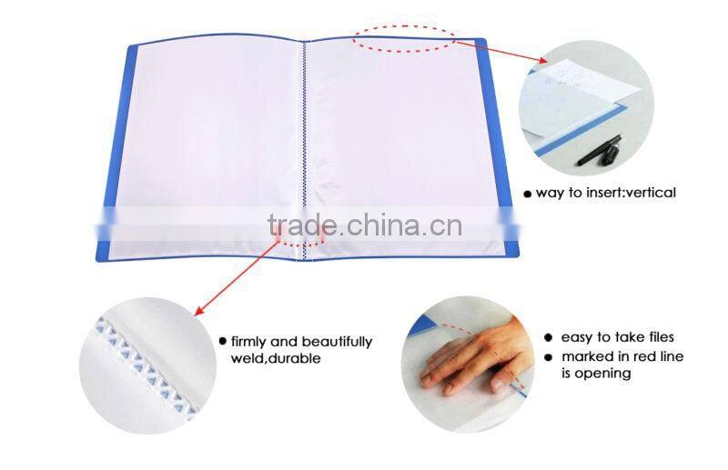 Superior Quality Plastic Clear Book/Display Book