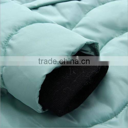 2015 High Quality Factory Selling Fur Collar Coat Fashion Keep Warm Newest Beautiful Ladies Fur Coat