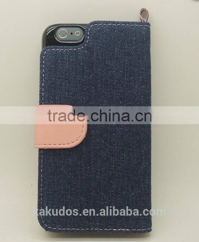 Kakudos Factory Supply Wallet Leather Case for iphone 6