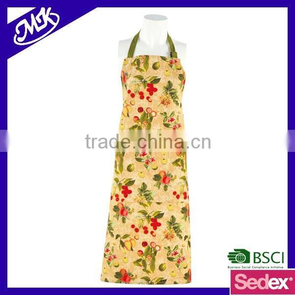 high quality black butchers apron 100% cotton