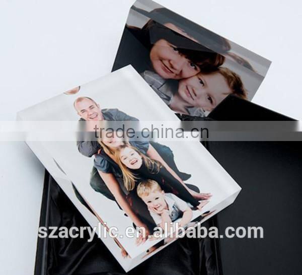 4*6 acrylic love photo cube frame