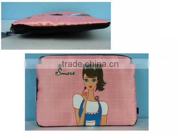 JSMART Laptop sleeve computer bag customized MOQ FREE giftware sublimation printing