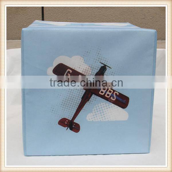 airplane printing non woven collapsible storage box
