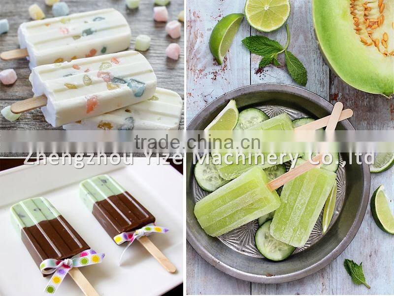 Refrigerant f404a CE approved popsicle making machine / ice popsicle machine