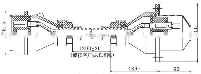 Broadcast coupling used in communication device