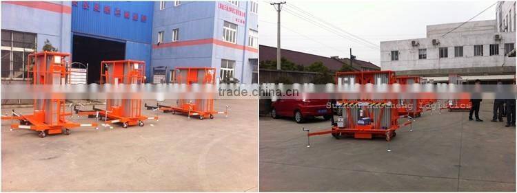 Aluminum Alloy Hydraulic Rising Electric Lifter Table Aerial Maintenance Platform