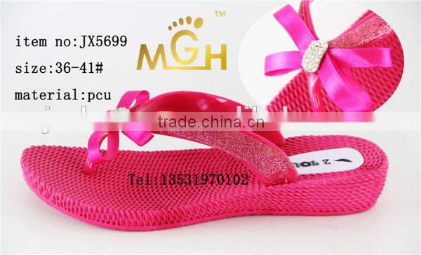 fashion pcu ladies slipper