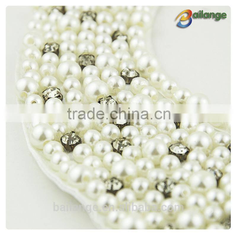 wholesale fashion blouse collar neck designs for bridal accessory