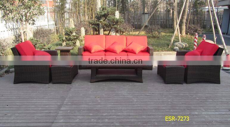 outdoor Sectional Sofa Lounge Furniture Black